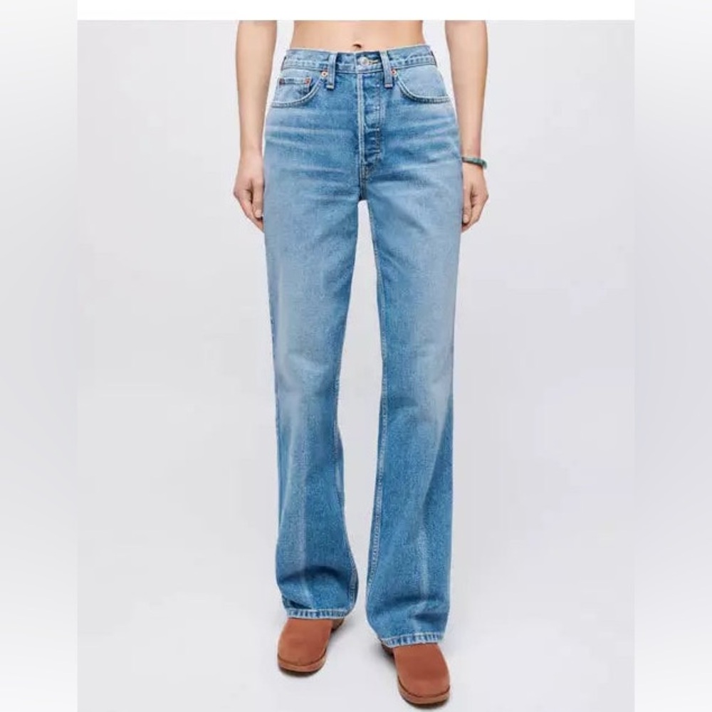 Re/done 70s boot cut jeans